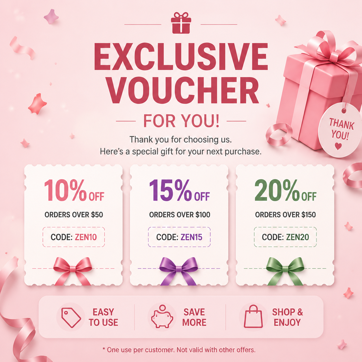Exclusive Voucher Deals